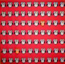 035 Owls - 3-ply (red) - Avantgarde